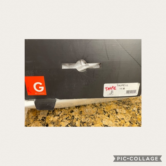 Guess GGadget Moto Platform Bootie, 11, Taupe, New Never Worn. Edgy, Classy Boot - Picture 13 of 14